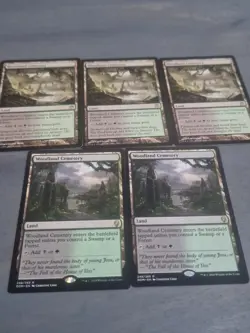 MTG Woodland Cemetery X1! Innistrad- DOM- Rare Land Nr Mint - Image 4