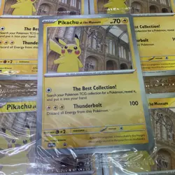 Pokemon Pikachu At The Museum Jumbo Promo Card Brand New x 10 - Image 1