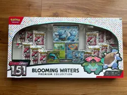 Pokemon TCG Scarlet & Violet 151 Blooming Waters Premium Collection Box Sealed - Image 2
