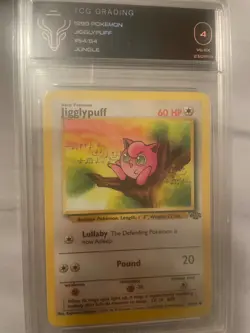 Pokemon TCG Jigglypuff Jungle 54/64 Regular Unlimited Common - Image 1
