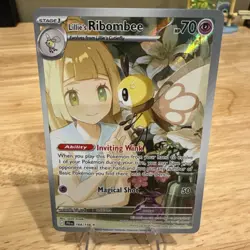 Lillie’s Ribombee 164/159 Sv09: Journey Together Pokemon TCG - Image 1
