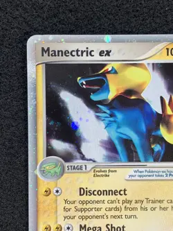 Pokemon EX Deoxys Manectric ex 101/107 Holo - Near Mint! - Image 2