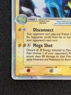 Pokemon EX Deoxys Manectric ex 101/107 Holo - Near Mint! - Image 5