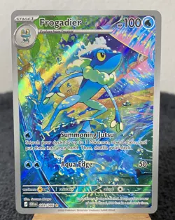 Frogadier 089/086 Illustration Rare Chaos Rising Pokemon TCG NM - Image 1