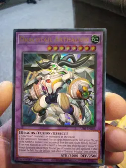 Dracotail Arthalion JUSH-EN006 Justice Hunters 1st Edition Ultra Rare NM Yugioh - Image 1