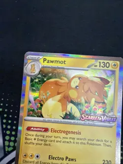 Pokemon - Pawmot SVP006 Staff Pre-release Promo - Scarlet & Violet - Image 2