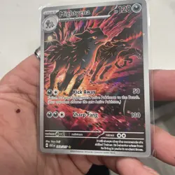 Mightyena 243/217 Illustration Rare Ascended Heroes Pokemon Holo - Image 2