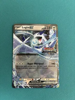 Lugia ex Double Rare 082/131 - Pokemon Prismatic Evolutions Stamped Promo NM - Image 1