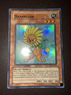 Yu-Gi-Oh! Dandylion -JUMP-EN029- Ultra Rare - Limited Edition Damaged! - Image 1