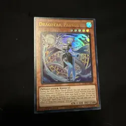 yugioh dracotail faimena ultra rare jush-en002 jush - Image 1