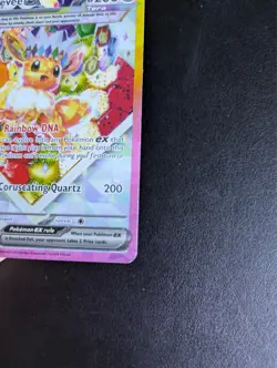 Pokemon TCG Eevee ex SVP 174 Black Star Promo Prismatic Evolutions - Image 3