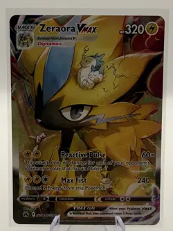 Zeraora VMAX Holo Ultra Rare Crown Zenith GG42/GG70 NM - Image 1