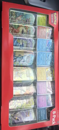 Pokemon TCG: Prismatic Evolutions Costco Mini Tins 8 Pack - New & Sealed - Image 1