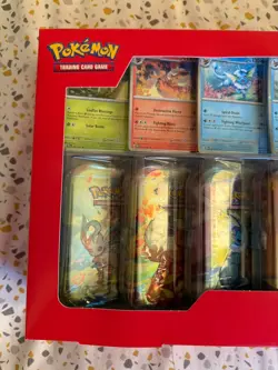Pokemon TCG: Prismatic Evolutions Costco Mini Tins 8 Pack - New & Sealed - Image 3