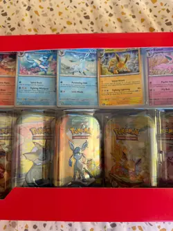 Pokemon TCG: Prismatic Evolutions Costco Mini Tins 8 Pack - New & Sealed - Image 4