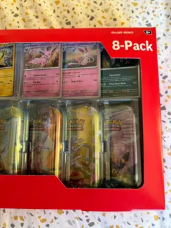Pokemon TCG: Prismatic Evolutions Costco Mini Tins 8 Pack - New & Sealed - Image 5