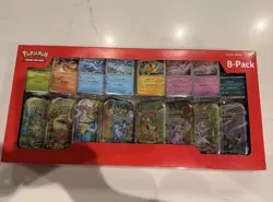 Pokemon TCG Prismatic Evolutions 8-Pack Mini Tins Set Costco Sealed - Brand New✅ - Image 1