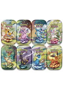 Pokemon TCG Prismatic Evolutions 8-Pack Mini Tins Set Costco Sealed - Brand New✅ - Image 2