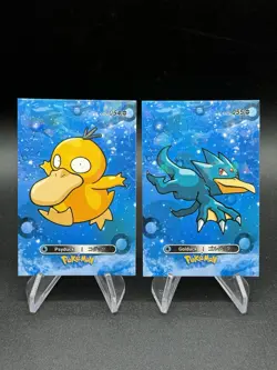 Psyduck Golduck Pokemon 2024 Card Database 1 Cracked Ice Holo US Seller - Image 1
