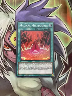 SHVA-EN042 Magical Meltdown Super Rare 1st Edition NM Yugioh Card - Image 1