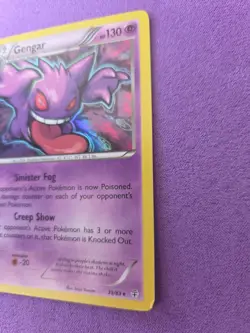 Pokemon Gengar Holo Rare TCG Card Generations 35/83 Holo - Image 3