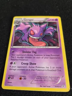 Pokemon Gengar Holo Rare TCG Card Generations 35/83 1 - Image 2