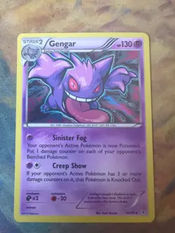 Pokemon Gengar Holo Rare TCG Card Generations 35/83 - Image 1
