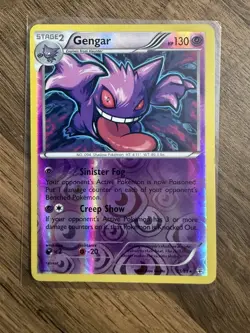 Pokemon Gengar Reverse Holo Rare TCG Card XY Generations 35/83 LP MP - Image 1