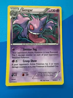 Pokemon TCG Gengar Generations 35/83 Holo Rare LP Condition Card - Image 1