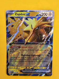 Zapdos ex 049 Sv: Scarlet & Violet Promo Cards Holo - Image 1