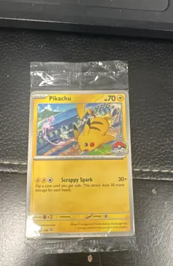 Pikachu 190 Sv: Scarlet & Violet Promo Cards Regular SEALED - Image 1