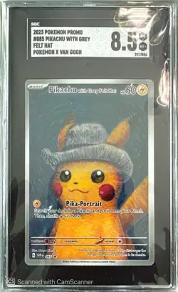 Pikachu with Grey Felt Hat 85 Sv: Scarlet & Violet Promo Cards Regular - Image 1