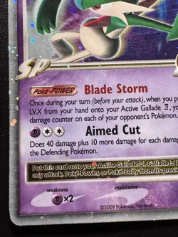 Gallade E4 LV.X 106/111 Platinum Rising Rivals Pokemon Card Holo Foil Rare HP - Image 5