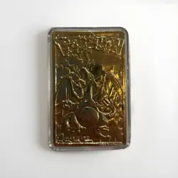 Charizard 1999 Pokemon Burger King Nintendo 23 Karat Gold Plated Card - Image 1