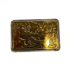 Charizard 1999 Pokemon Burger King Nintendo 23 Karat Gold Plated Card - Image 3