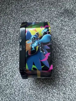 Pokemon TCG Mega Charizard X Ex Tin Brand New + Sealed- 4 booster packs + promo - Image 4