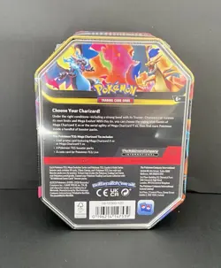 Pokemon TCG BRAND NEW & SEALED MEGA Charizard EX Tin with CHARIZARD "Y" EX Promo - Image 2