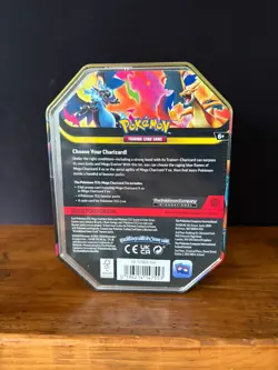 Pokemon TCG Mega Charizard Tin – Y ex Promo & 4 Boosters -BRAND NEW/SEALED - Image 2