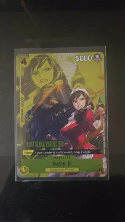Baby 5 (Winner Pack 2026 Vol. 1) OP12-112 One Piece Promotion Cards Foil - Image 1