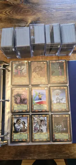 Shadowfist CCG Mixed Card Lot Binder & Storage Boxes - Image 3