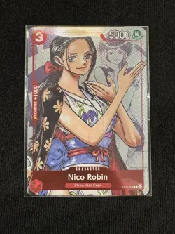 Nico Robin ST01-008 C Promo 25th Anniversary ONE PIECE Card English - New Sealed - Image 1