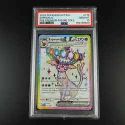 PSA 10 Espeon ex 175 SVP Promo Prismatic Evolutions Graded Pokemon Card - Image 1