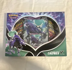 Pokemon TCG Shadow Rider Calyrex V Box Sealed w/ Promo & Oversize Card 2021 - Image 1