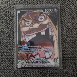 OP09-081 Marshall.D.Teach (Alt Art Leader) ONE PIECE Card TCG Mint English - Image 1