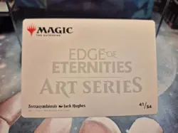 #41 Terrasymbiosis Surreal Space ART SERIES Edge of Eternities MTG Card 41/54 - Image 2