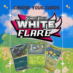 Choose Your Cards Pokemon White Flare NM Holo and Reverse - Image 1