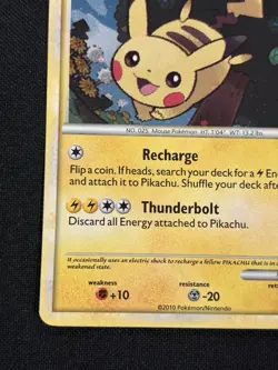 Pikachu HGSS03 Black Star Promo Pokemon Card - Image 5