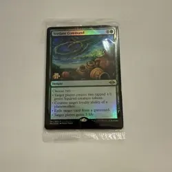 Verdant Command FOIL Prerelease Promo SEALED Modern Horizons 2 MH2 MTG Rare Mint - Image 3