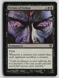 Dictate of Erebos Near Mint 65 Journey Into Nyx MTG - Image 1