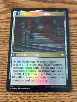 MTG Edgar, Charmed Groom Showcase Foil Crimson Vow Rare MAGIC THE GATHERING NM - Image 2